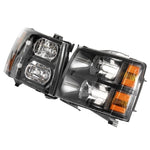 ZUN 2007-2014 Chevy Silverado 1500 2500HD Replacement Headlights Lamp Left Right 30831976