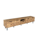 78" TV Stand for 85 75 65 Inch TV, TV Consoles for Living Room, Entertainment Center Wood TV Media 96486366