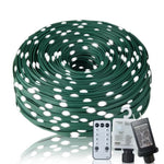 ZUN Christmas Rope Lights,1000LED/328Ft Outdoor Decorative String Strobe with 8 Modes/Remote/IP67 37991284