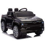 ZUN 12V Kids Ride on Car W/Parents Control,Licensed Chevrolet Silverado,Four-wheel suspension,LED W1578P202302