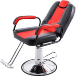 ZUN Deluxe Reclining Barber Chair with Heavy-Duty Pump for Beauty Salon Tatoo Spa Equipment 69250400