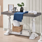 Sofa Tabe 30inch height pedestal table leg Farmhouse Design Retro Design Living room W2537P214262