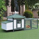 ZUN Wooden Chicken Coop （Prohibited by WalMart） 79173293