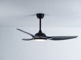 52 Inch ABS Blades Ceiling Fan With Light Kit ,DC 6 Speed ,Remote W3775P464129