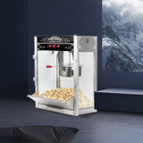 ZUN 20oz Commercial Popcorn Machine with Stainless Steel Kettle and Warming Deck, Countertop Popper T3173P266363