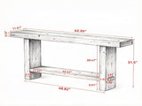 Long Console Table 36967489