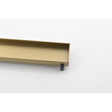 12 Inches Linear Shower Drain, Included Hair Strainer and Leveling Feet W2287P151508