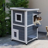 Wooden Cat House/Cat Trees /Cat Climbing Tower 27114155