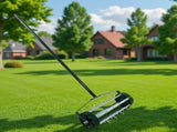 Heavy Duty Rolling Lawn Aerator,Rolling Lawn Aerator, Rotary Push Tine Spike Soil Lawn Aerator 22865474