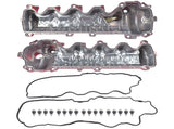2PCS Red Aluminum Valve Covers Replacement for Ford F-150 F-250 F-350 Explorer Expedition Mustang 32779234