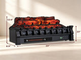Smart Electric Fireplace Insert Heater, 1500W 5120 BTU Infrared Quartz Fireplace Log Set with Alexa 45998410