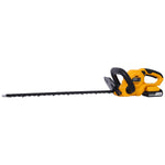 ZUN 20V Cordless Hedge Trimmer, 22 Inch Steel Blade, Reduced Vibration, Battery and Charger Included 24845301