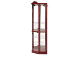 Glass Cabinet Lighted Corner Cabinet Corner Display Curio Cabinet, Glass Display With 28889237