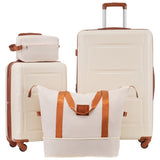 2 Piece Luggage Set with Bags Expanable Spinner Wheels ABS Lightweight Suitcase with TSA Lock N732P198745K