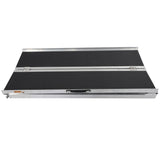 10ft Portable Wheelchair Non-Slip Aluminum Folding Handicap Home Steps Scooter Door Threshold 34393789