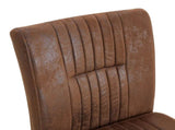 4 Ergonomic Brown Technology Fabric Dining Chairs, Perfectly Blending Comfort And Simplicity. A Box W1151P266890