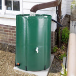 ZUN 100 Gallon Folding Rain Barrel Water Collector Green 32950344