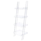 Clear Acrylic Ladder Bookcase B062P145430