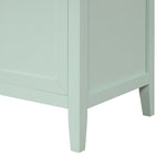 ZUN 30" Bathroom Vanity with Sink, Multi-functional Bathroom Cabinet with Doors Drawers, Solid Frame WF531255AAF