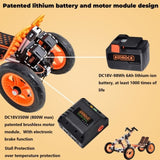 Modular design High-strength material electric innovation kart, more than 20 kinds of assembly ET297824GKT