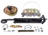 Universal Mounting Bracket 7" Dual Brake Booster Master Disc / Drum Kit for GM 49026972