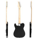 ZUN Maple Fingerboard GTL Electric Guitar SS Pickup Black 41003192