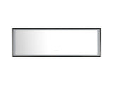 88 x8 Inch LED Bathroom Mirror with Aluminum Frame, Wall Mounted Vanity Mirror, Anti-Fog, Memory, W2287P279044