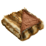 Luxurious Faux Fur Blanket - 2-Side Design , Soft & Warm, Ideal 27997775