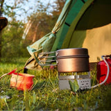 12000W Portable Camping Stove With Cassette Adapter Windproof Outdoor Backpacking Burner with 97659878