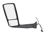 Front Left Chrome Power View Door Mirror with Turn Signal Light Fits for International Harvester 32371183