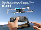 S-X1 GPS Drone, 20-30 Minute Flight, Dual HD 50fps Cameras, 3-Axis Gimbal, 5MP Stabilized Images, 64817859