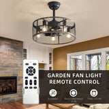 ZUN 19.7In Classic Ceiling Fan with Light 29527173