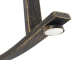 Flat Tube Single Rocking Chair Bronze Color 75081666