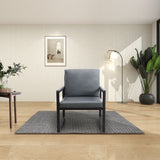 Lounge, living room, office or the reception area PVC leather accent arm chair with Extra thick W1359P194177