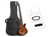 44 Inch GIB 5 String H-H Pickup Laurel Wood Fingerboard Electric Bass Guitar 62416959