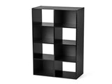 8 Cube Storage Organizer, Black 39439543