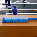 54-Inch Hurricane Foosball Table for Family Game Rooms with Light Cherry Finish, Analog Scoring and W465P164161