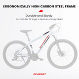 A27366 27 Inch Mountain Bike 21 Speed, Suspension Fork, Aluminum Frame Disc Brake, Mountain biking W709P292573