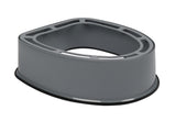 Portable Toilet with Non-slip Mat Grey 56598783