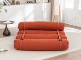 Adjustable Floor Sofa, Corduroy Lazy Sofa with Adjustable Straps for Versatile Configurations, W1170P365599