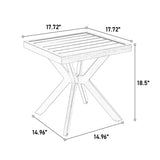 Aluminium Cast table W640P314024