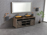 60 x6 Inch LED Bathroom Mirror with Aluminum Frame, Wall Mounted Vanity Mirror, Anti-Fog, Memory, W2287P279863