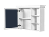 30'' x 28'' Bathroom Medicine Cabinet with Mirror, Wall Mounted Mirror Cabinet with Storage 98047741