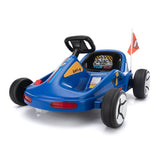 ZUN 12V Kids Ride On Go Kart, Electric 4-Wheeler Car with Remote Control, Cushioned Seat, LED Lights, W2181P201028