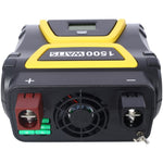 ZUN 1500 Watts Power Inverter Modified Sine Wave Car LED Display , Portable AC Power Emergencies, Job W465P193473