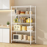 ZUN Wire Shelving Metal Storage Rack Adjustable Shelves, Standing Storage Shelf Units for Laundry W2822P192391