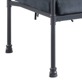 Brantley Gray Velvet & Sandy Gray Finish Accent Chair B2726P287572