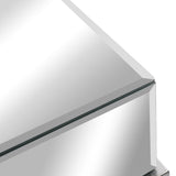 One Drawer Modern Mirrored Glass 75011668