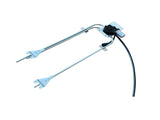 Front Left Driver Side Power Window Regulator w/ Motor Fit for Freightliner Cascadia with Motor Bolt 48465261