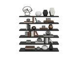 24" x 10" Floating Wall Shelf, Wall-Mounted Display Ledge for Living Room, Bedroom or Office Storage B070P604612